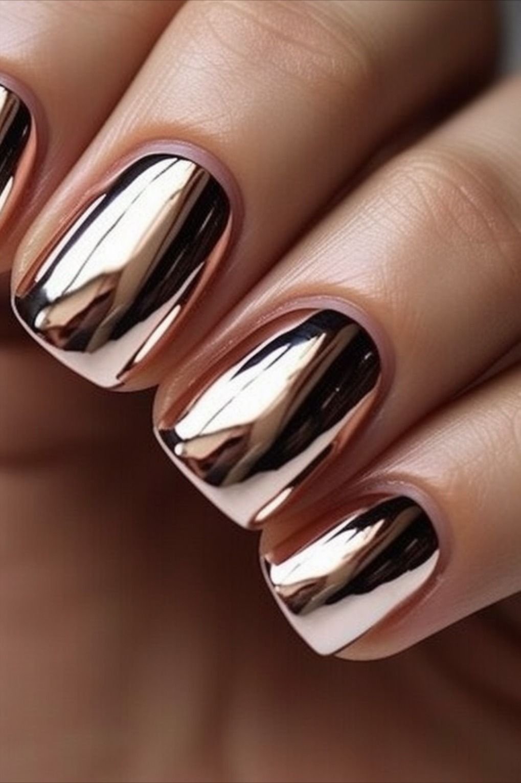 2024 Glamorous Metallic Mirror Chrome Nail Art Polish